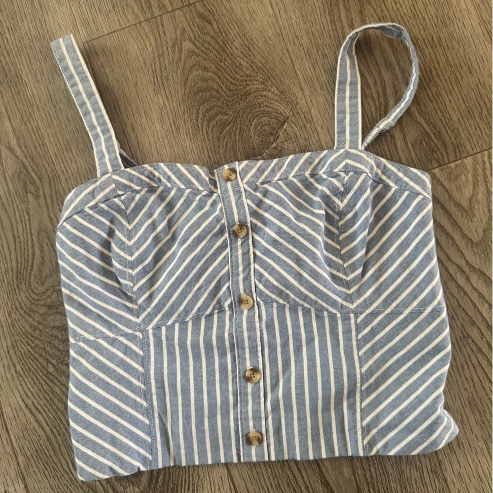 Abercrombie Striped Tank Top